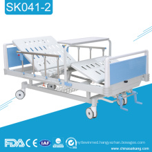 SK041-2 Three Function ABS Manual Hospital Bed With Commode